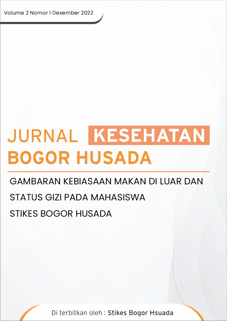 GAMBARAN KEBIASAAN MAKAN DI LUAR DAN STATUS GIZI PADA MAHASISWA STIKES ...